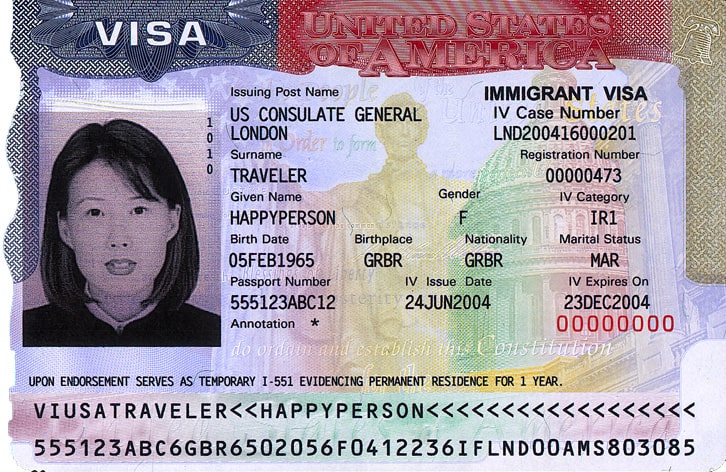 U s immigrant visa types