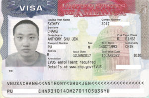 B1/B2 Tourist Visa