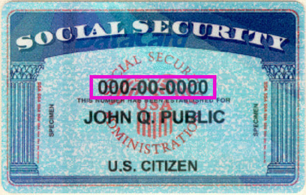 Número de Seguro Social (SSN) | Social Security Number